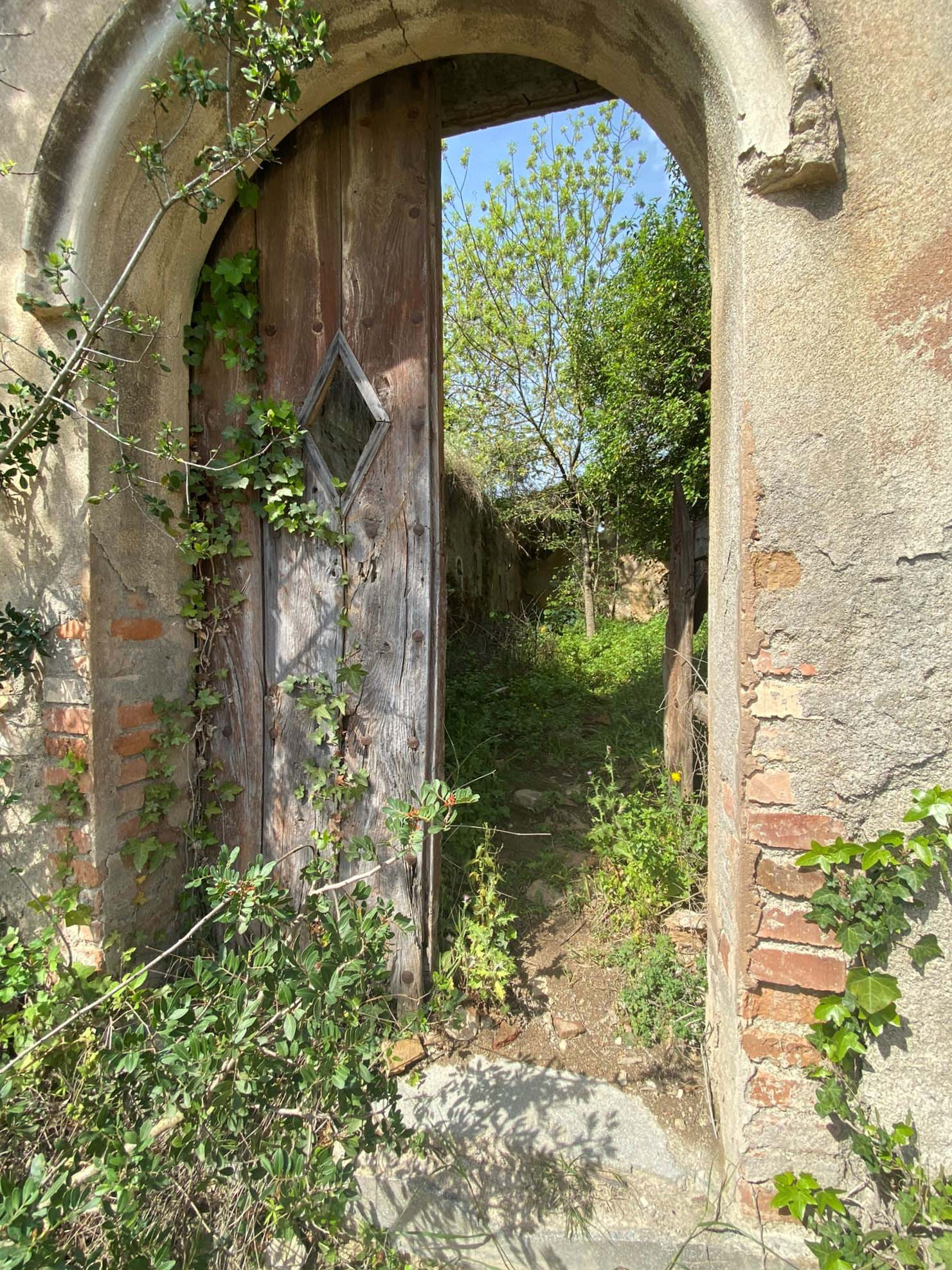 2022 Ermita de Sant Miquel resistint-se al temps (detall)..jpg