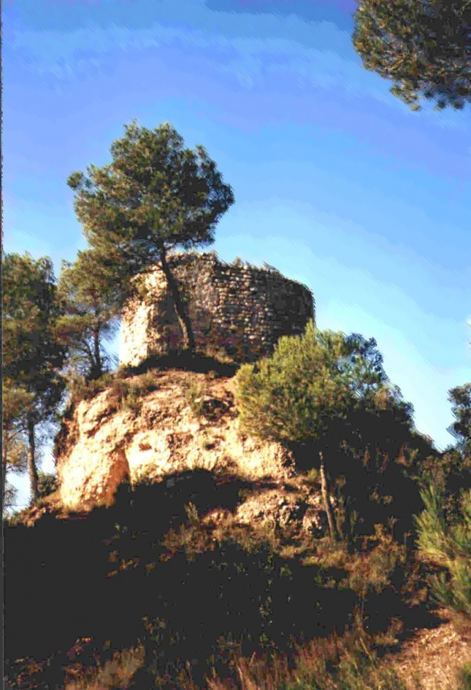 Castell de Bedorc Torre de vigilància..jpg