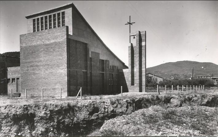 Esglesia de Sant Sebastià (Anys 70).jpg